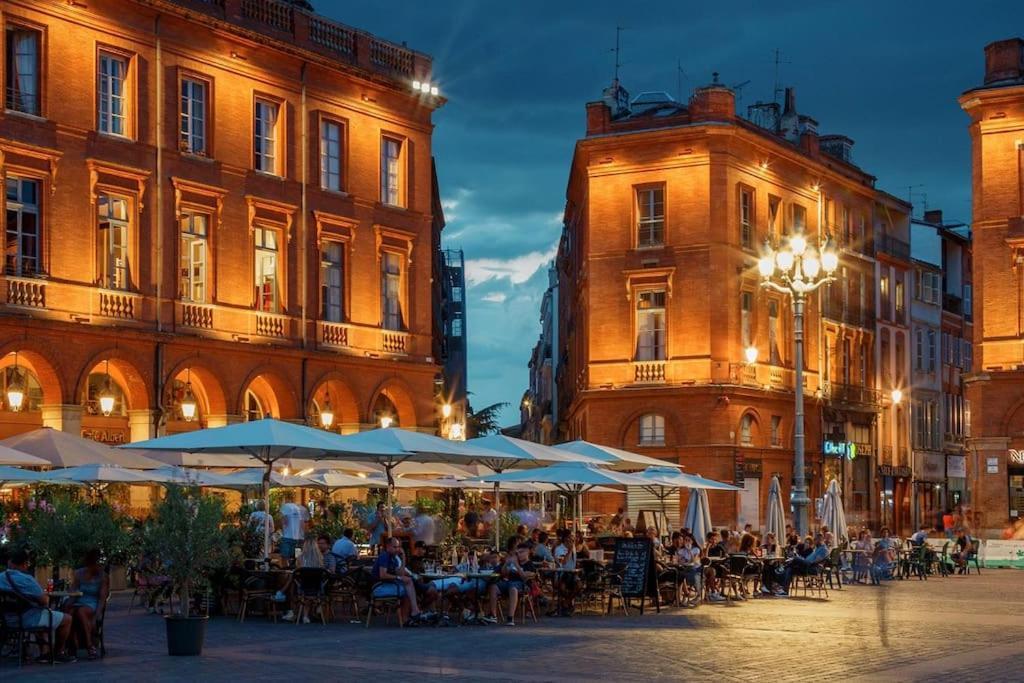 Apartamento *Grand T3*Lumineux*Vue*Parking* Toulouse Exterior foto
